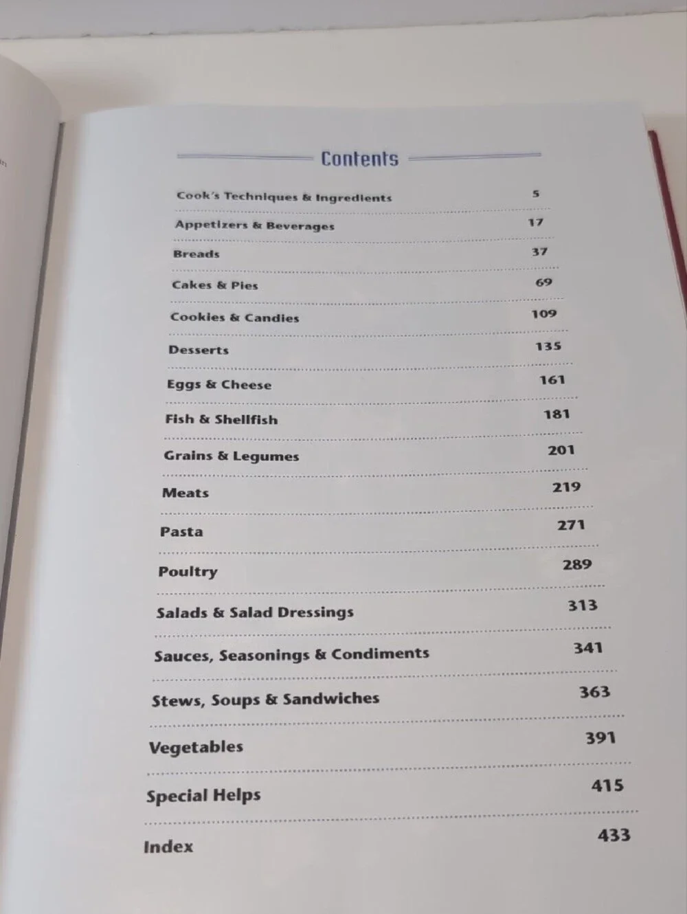 Betty Crocker's New Cookbook, 1996, Classic Recipes